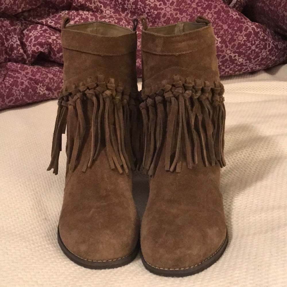 Fringe Booties - Picture 2 of 3